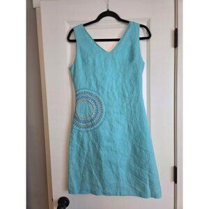 Lilly inspired linen dress! Beautiful spring color new with tags!! Small